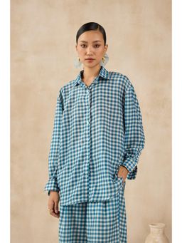 Sil-Sila - Blue Istanbul Shirt