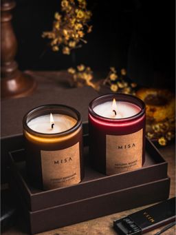 MISA - Glade Candle Set (2 candles - Sunset Serenade + Autumn Woods (310 g each)