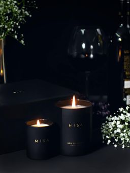 MISA - Kairos Candle Set (2 candles - The Wishlist (400 g) + Misty Garden (100 g)