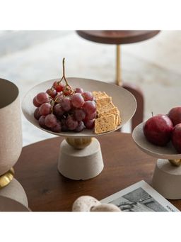 Logam - Auri Decorative Bowl (Ecru)