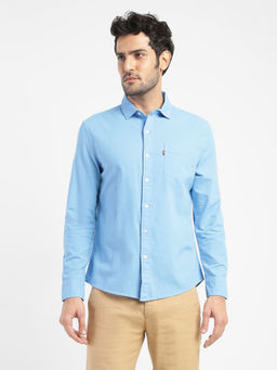Levi's - Men Blue Slim Shirt