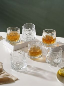 Nestasia - Rotating Glass Set of 6, 150 ML