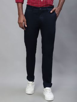 Cantabil - Men Navy Trouser
