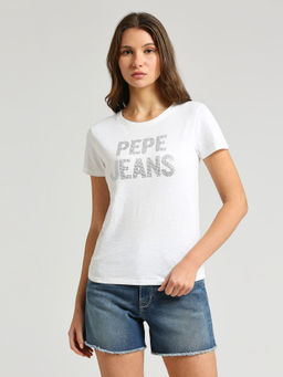 Pepe Jeans - Zina Brand Carrier T-Shirt