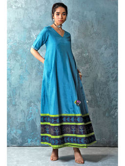 UDD DESIGN - Blue Kalee Maxi Dress
