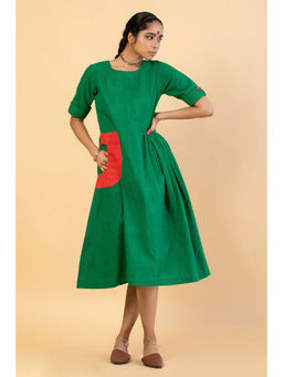 UDD DESIGN - Green Kanan Midi Dress