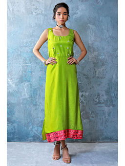 UDD DESIGN - Aaina Lime Green Dress