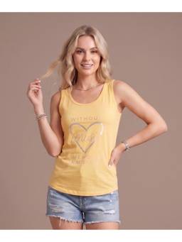 WINEBERRY - Yellow Wineberry Womens Tank Top