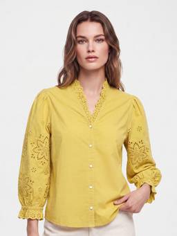 Cover Story - Women Helly Lime Green Top