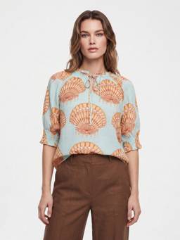Cover Story - Women Sarissa Teal Top