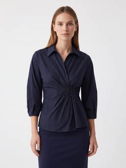 Cover Story - Women June Blue Shirt Style Top