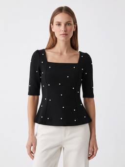 Cover Story - Women Ariana Black Top