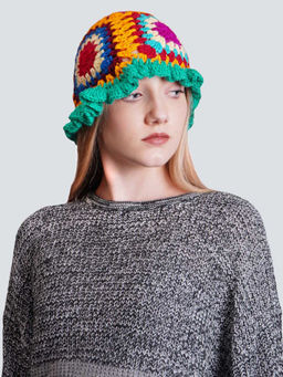 Bharatasya - Stylish Winter Handmade Beanie Cap