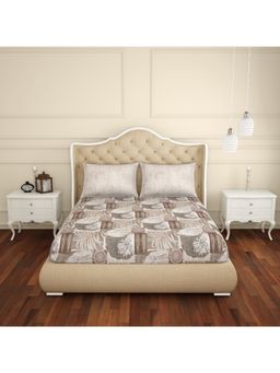 SPACES - 100% Cotton Bedsheets Double Soft Feel Skin Safe Breathable