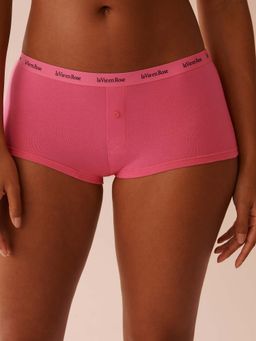 La Vie En Rose - Pink Boyshort Gena Cotton