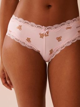 La Vie En Rose - Pink Pchy Drm Cheeky Bikini