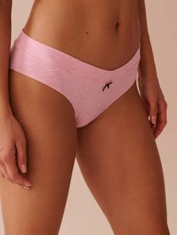 La Vie En Rose - Pink Cotton Bikini Panty