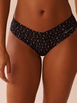 La Vie En Rose - Black Perfect Fit Bikini Panty