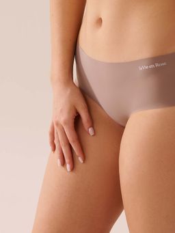 La Vie En Rose - Nude Microfiber Invisible Hiphugger Panty