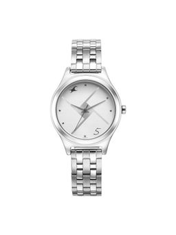 Fastrack - Stunners 6.0 White Dial Analog Watch for Women-6152SM08