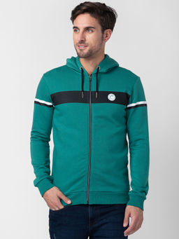 Being Human - Men's Green Full Sleeves Jacket