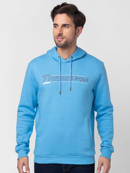 Being Human - Men's Blue Full Sleeves Hoodie