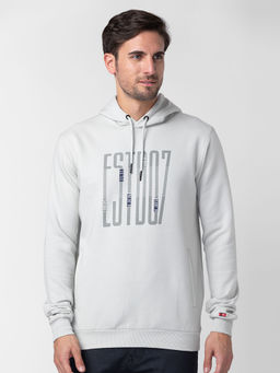 Being Human - Men's Grey Full Sleeves Hoodie