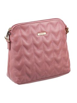 Metro - Patterned Pink Sling and Cross Bag