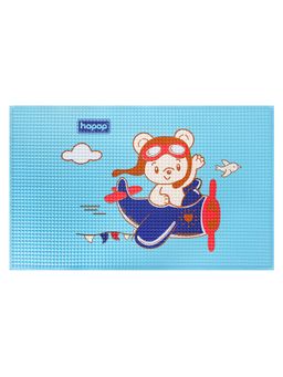 Hopop - Blue Printed Baby Massage Mat (0-3 months)