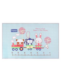 Hopop - Blue Printed Baby Massage Mat (0-3 months)