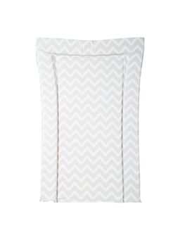 Hopop - White Textured Diaper Changing Mat (0-3 months)