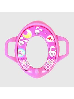 Safe-O-Kid - Pink Printed Cushioned Potty Seat (0-36 Months)