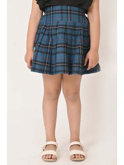 Cloth Bites - Blue Checks Skirt