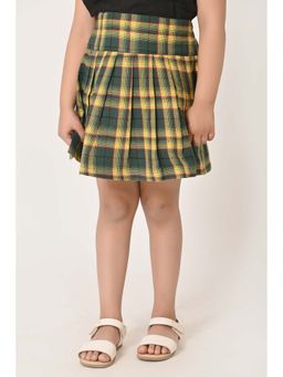 Cloth Bites - Yellow Checks Skirt