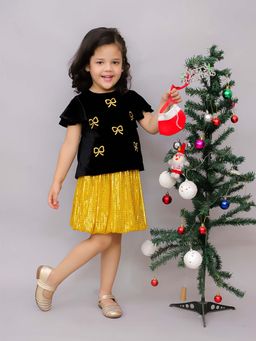 Lil Drama - Glam Up Party Top with Shorts (Set of 2)