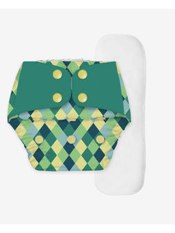 Snugkins - Cloth Diaper , Wetfree Microfiber Terry Soaker (Fits 5-17Kg)-Winter Gem (Set of 3)