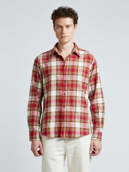 Pepe Jeans - Red Check Full Sleeve Shirt