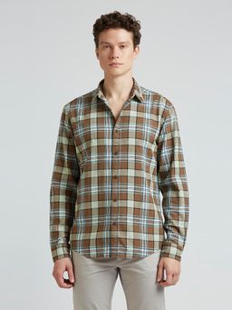 Pepe Jeans - Green Check Full Sleeve Shirt