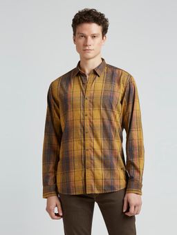 Pepe Jeans - Yellow Check Full Sleeve Shirt