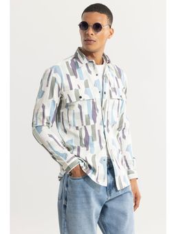 Snitch - Pastel Harmony White Shirt