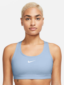Nike - Sportswear Swoosh Medium Support Womens Bra - DX6822-407 -Blue