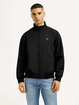 Levi's - Men's Solid Black Full Sleeves Jacket