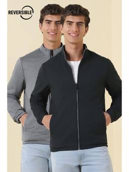 Allen Solly - Men Black Solid Jacket