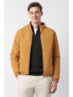 Peter England - Men Brown Solid Casual Jacket
