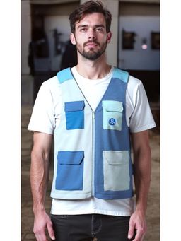 WOODLAND - Men Multi-Color Sleevless Jacket