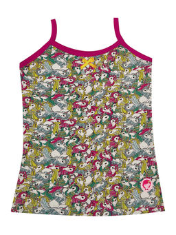 D'chica - Unicorn Print Camisole For Girls (Pack of 1)