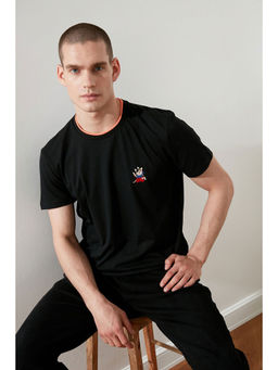 Trendyol - Man Black T-Shirt