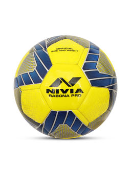 Nivia - Rabona Pro Yellow Soccer Ball (Size 5)