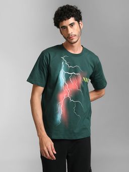 Kazo - Lightning Green Graphic T-Shirt