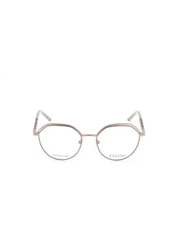 Escada - Women Rose Gold Full Rim Round Shaped Eyeglass Frame (VESD2352H60FR) (52)